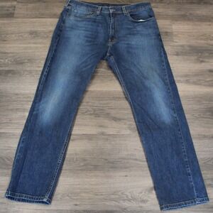 Levi's 505 Regular Fit‎ Medium Wash Blue Denim Jeans W36 L30